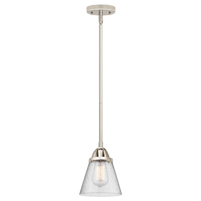 Nouveau 2 - Cone - 1 Light Stem Hung Mini Pendant - Bulb Not Included