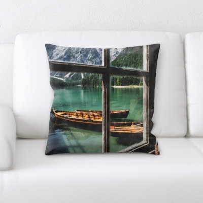 Karpinski Microsuede Throw Pillow
