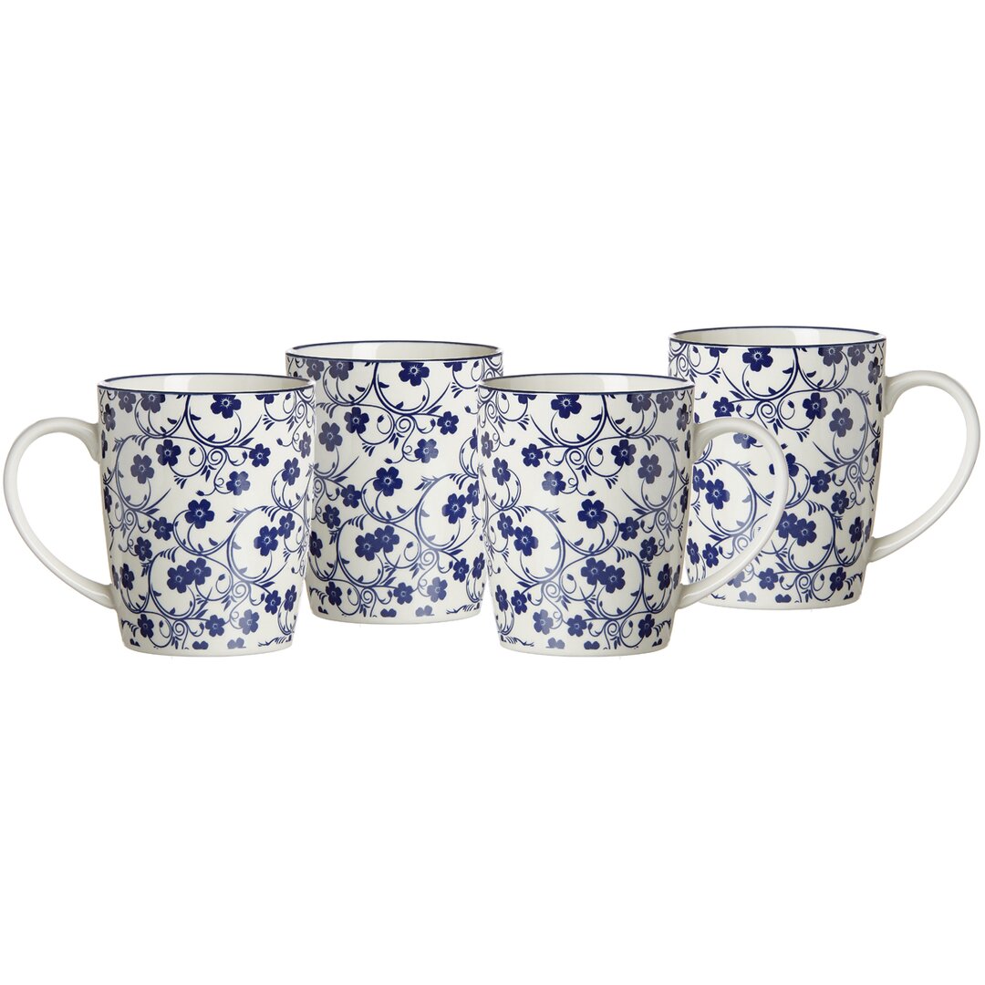 Kaffeebecher-Set 4-teilig 350 ml Royal Sakura