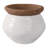 Planter Pottery Terracotta Textured Design Indoor Outdoor Garden Decor Use - 7" White & Tan