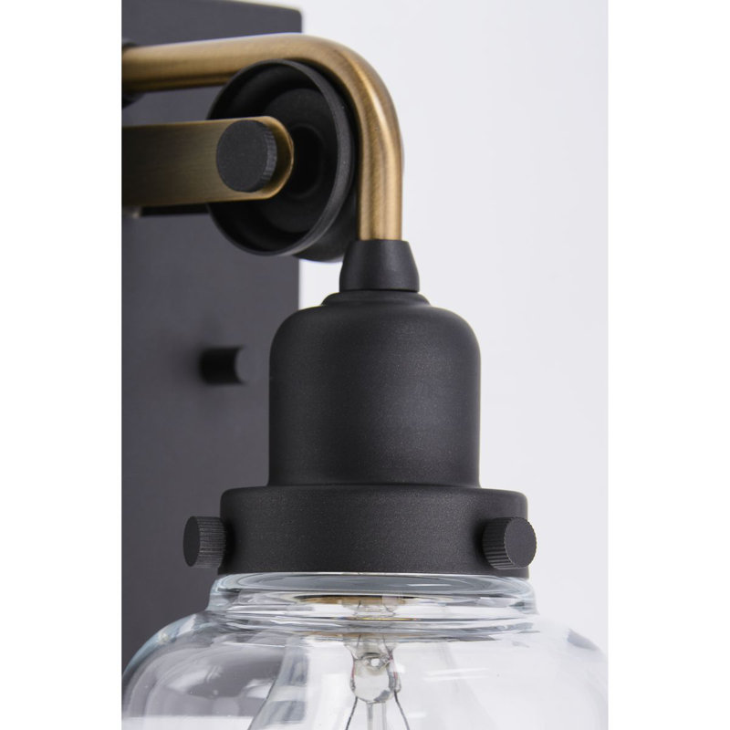 Daimar Dimmable Bath Sconce, Graphite