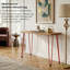 Pied de meuble en épingle à cheveux 36 po ROUS Hardware - Pied de table Mid-Century en acier - rose (rouge), 1 unité-438783280-438783285