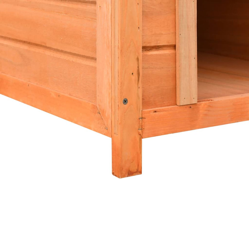 Artin Solid Pine/fir Wood Frame Dog House
