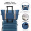 Ensemble de valises Hardshell en ABS - Valises légères et durables avec deux roues pivotantes, tailles de bagage à main et pour bagages