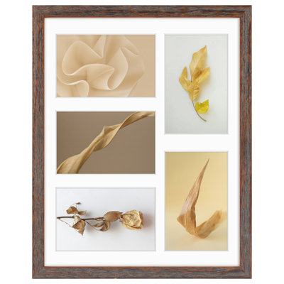 Modern Wooden Frame with White Mat