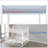 Queen Over Queen Bunk Bed, Heavy Duty Metal Bunk Bed Frame for Adults, Noise-Reduced, Easy Assembly-1089457310
