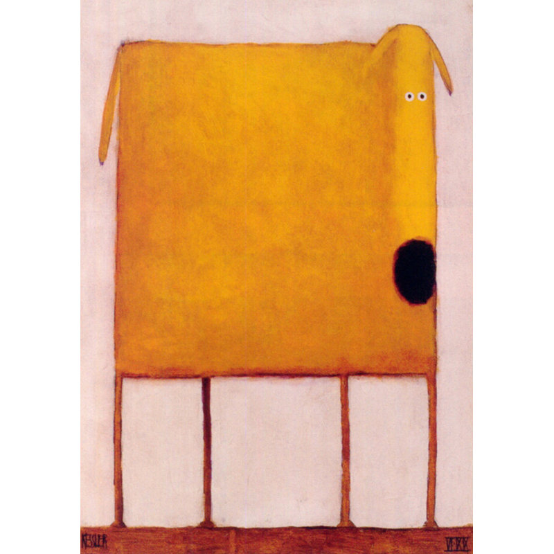 Chien jaune