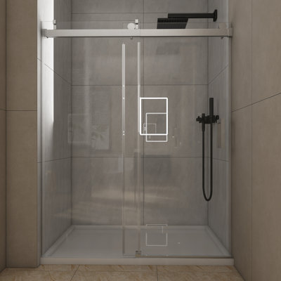 Porte de douche l 60 po x H 70 po