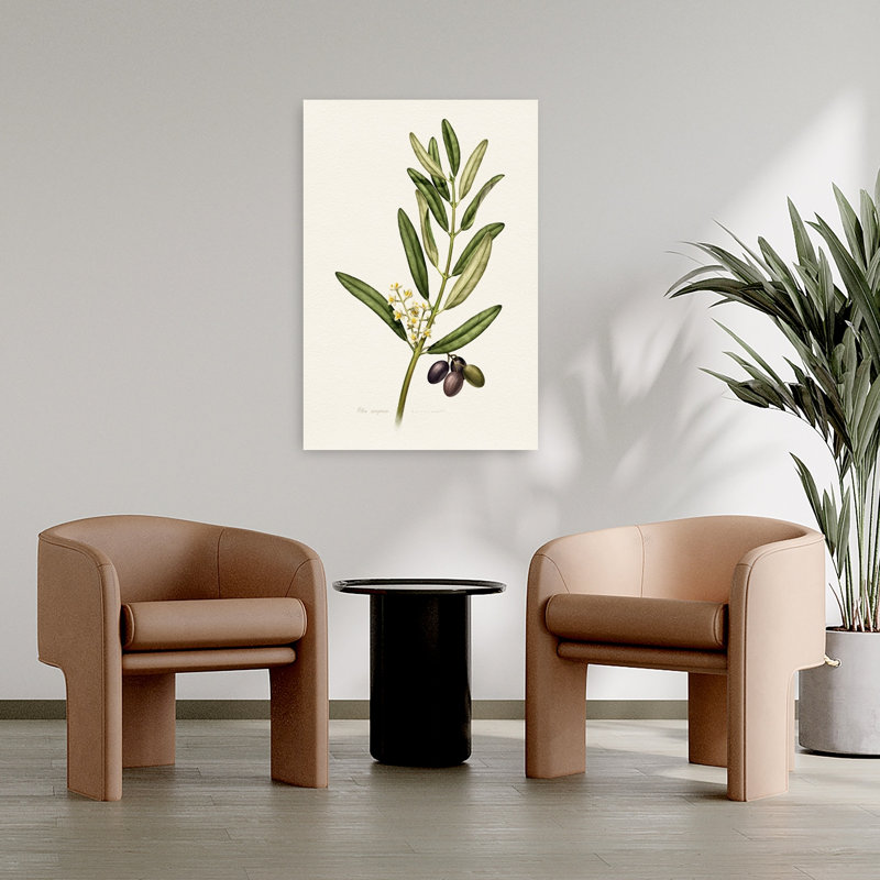 Art contemporain, art floral rétro, H 36 po x l 24 po