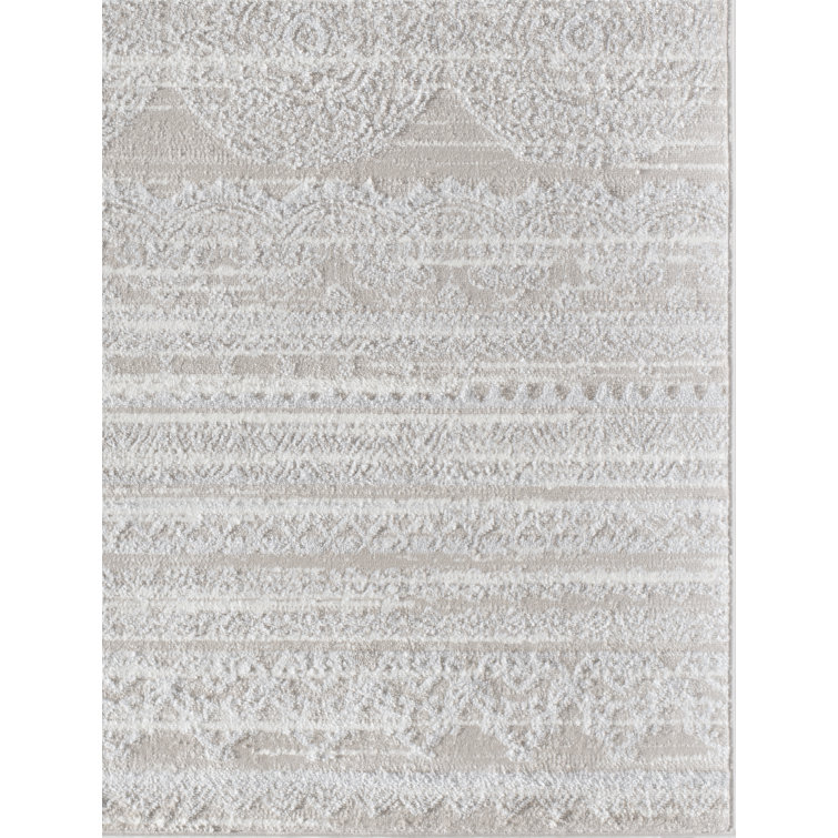 Tapis oriental crème