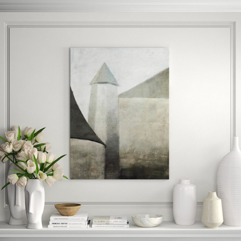 Castles Print by Emma Brooks, 40" H x 30" W, Glass Coat