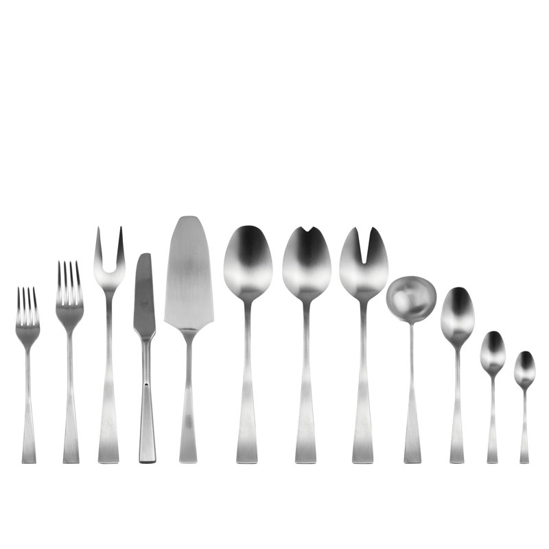 Italia Flatware Set - 67 Pieces - Ice