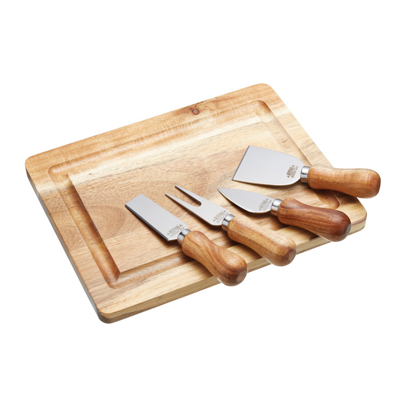 5 Piece Acacia Wood Chopping Board Set