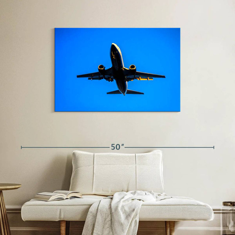 Mehar Boeing 737 Plane, 26" H x 39" W