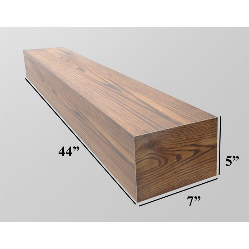 Ensemble de 3 tablettes flottantes Rayne, Blanc, H 5 po x l 44 po x P 7 po