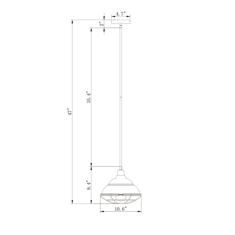 Thomason 1 - Light Single Pendant