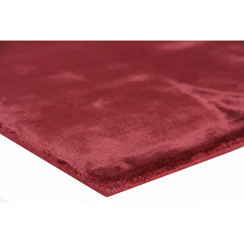 Plain Dove Area Rug in Red, Rectangle 12' x 15'