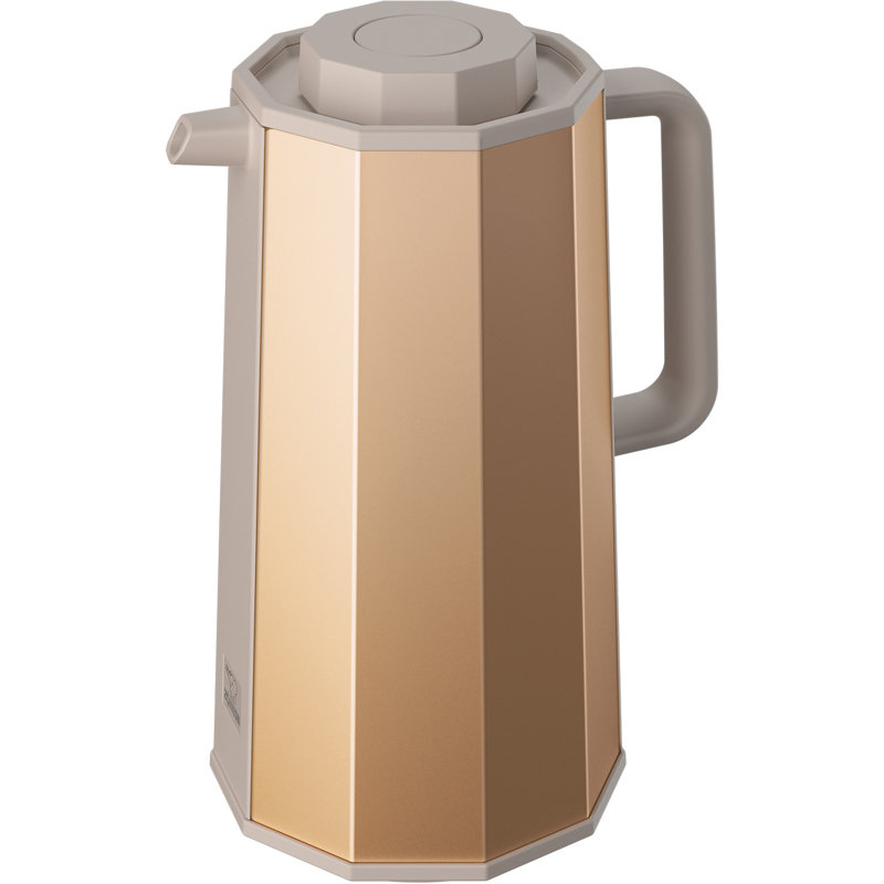 Carafe à vide en verre 34 oz., Or