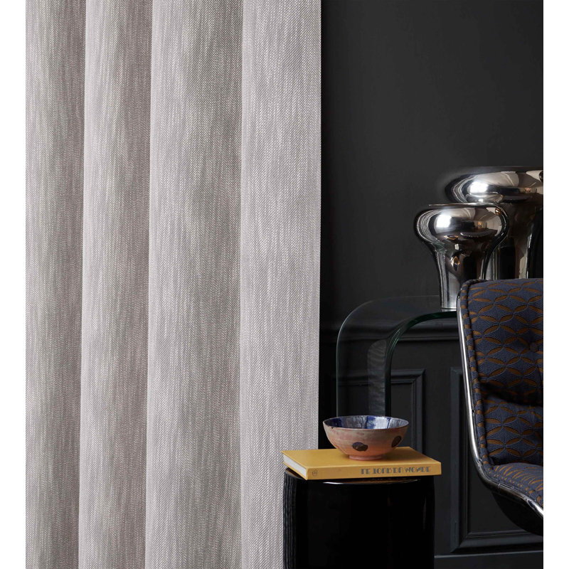 Gardunio Blackout EYELET/RINGTOP Curtain Pair, 165 x 229 cm, Natural