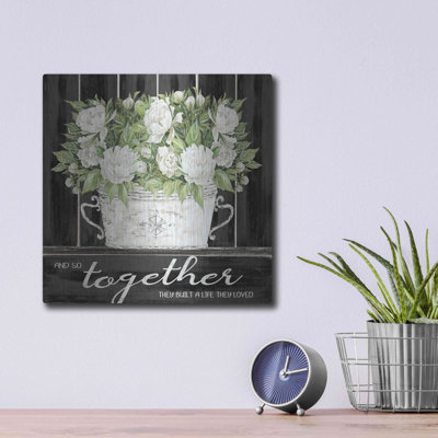 Winston Porter «And So Together» par Cindy Jacobs, art mural en métal