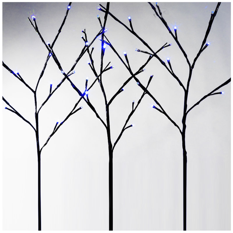 Branches DEL 3 carats, Bleu