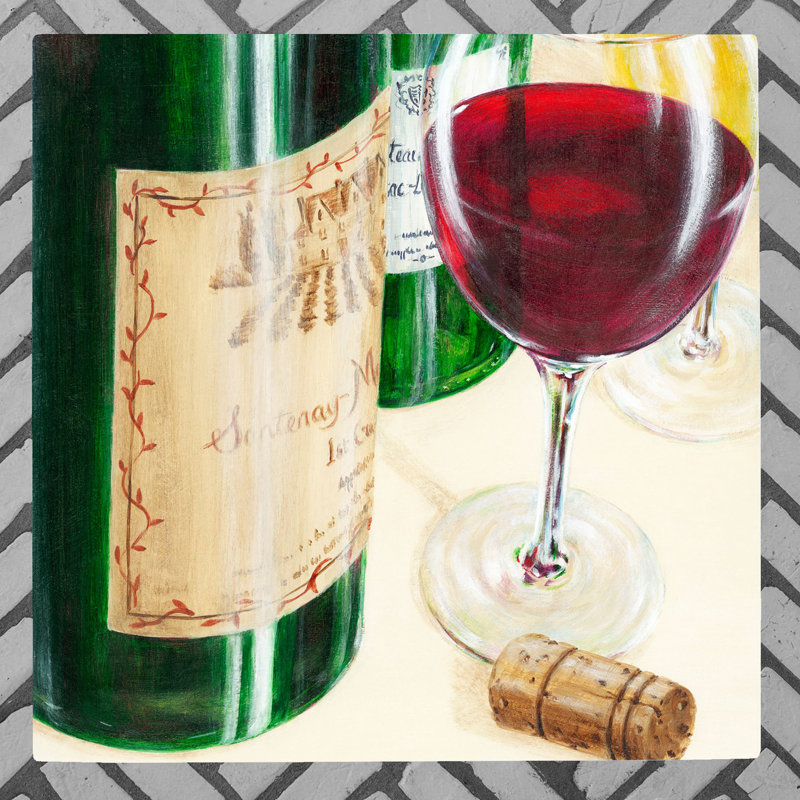 L.HAMMET Traditional Food & Beverage Wall Decor on Ceramic
