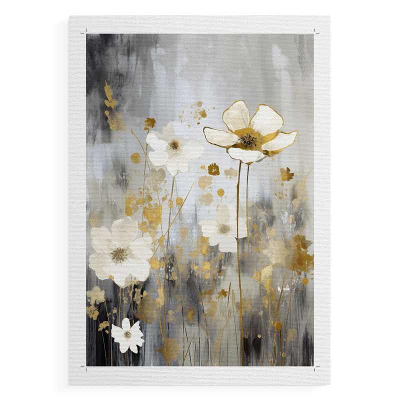 Série FLORAL CDVI - Impression sur toile seulement - NON CADRE, H 12 po x l 8 po