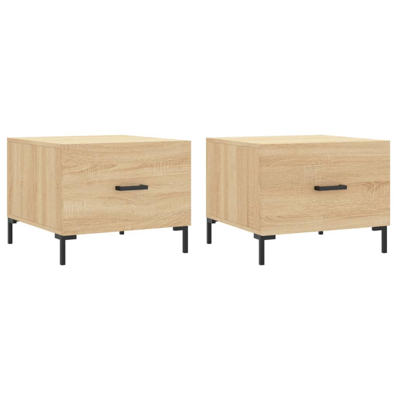 Coffee Table with Storage, sonoma oak