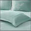 Ensemble de housse de couette mini turquoise double / grand-134085519