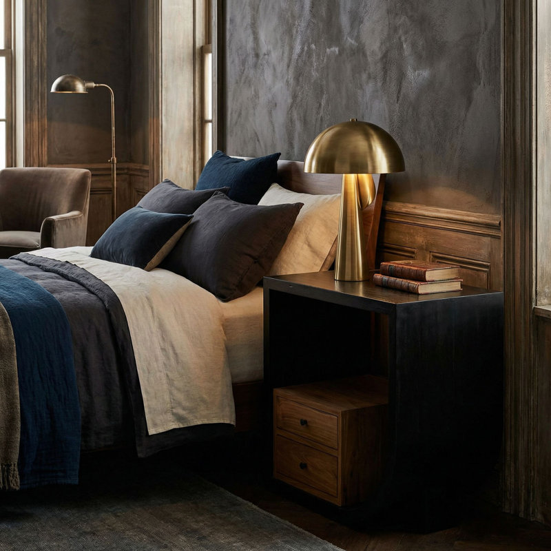 Burton Solid Wood End Table
