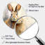 Décoration murale irrégulière Sweet Rabbit II - forme de nébuleuse en forme de lapin-34456093
