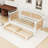 Wood Daybed with 2 Storage Drawers-303299488-303299491