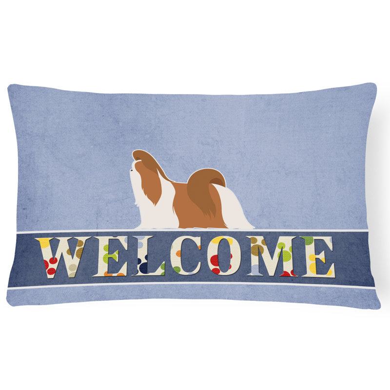  Coussin Shih Tzu Welcome