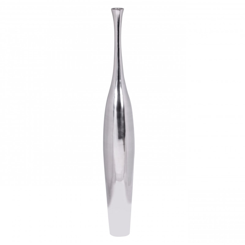 Miera Metal Floor Vase, 100cm H x 13cm W x 13cm D