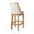 Ellis Solid Wood Upholstered Swivel Counter and Bar Stool-129346717-129346714
