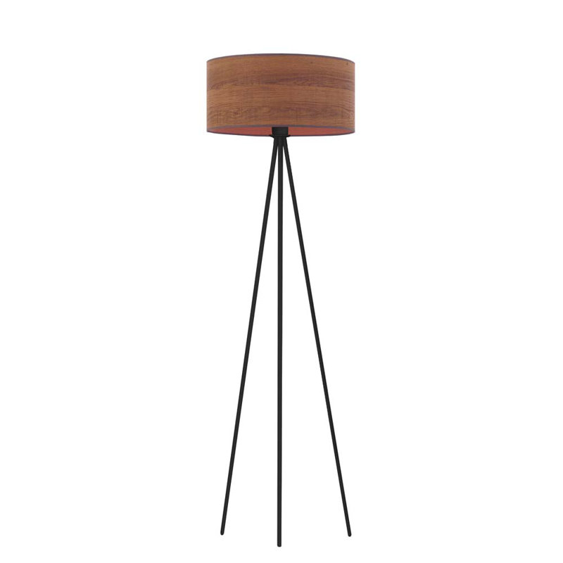 Chatham 157cm Tripod Floor Lamp, Black, Dark Brown