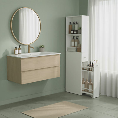 Ammaz Freestanding Bathroom Storage Furniture Set