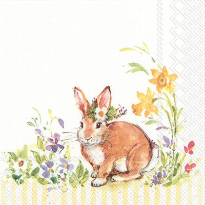 Disposable Paper Easter Napkins