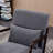 Mid-Century Modern Accent Chair with Durable Rubberwood-120886794-120886796