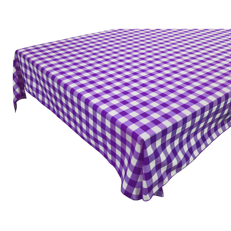 Nappes Gingham, L 108 po x l 58 po, Mauve