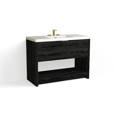 Vista 48" W Freestanding Single Bathroom Vanity