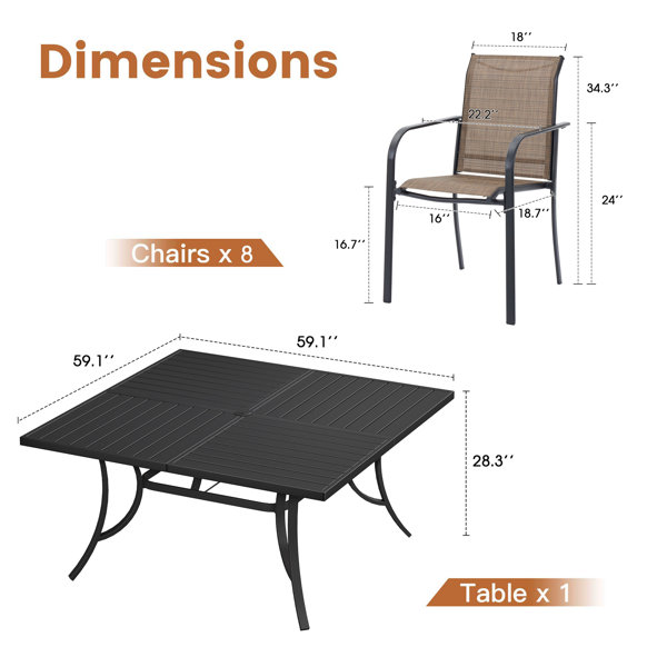 Dimensions du produit