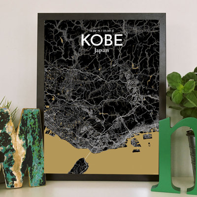 Kobe - Unframed Graphic Art