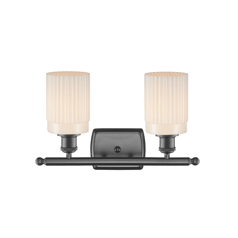 Kamena 2 - Light Dimmable Vanity Light, Oil Rubbed Bronze, Matte White, No Bulb Included