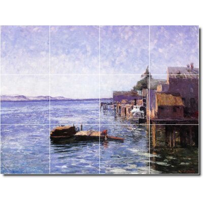 24"" x 18"" Ceramic Painting Decorative Mural Tile 6"" x 6 -  Picture-Tiles.com, W08395-M