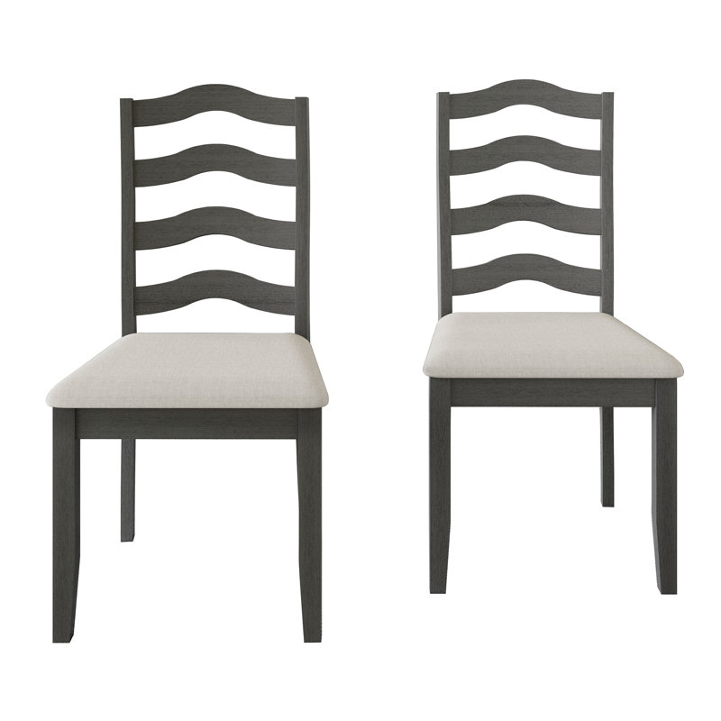 Ocossio Upholstered Parsons Chair, Gray