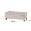 Banc de rangement à couvercle rabattable Droitwich-2101319201