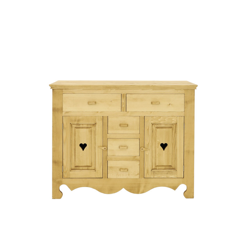 Lender 129cm Solid Wood Sideboard