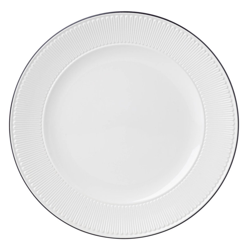 York Avenue Ironstone Dinner Plate