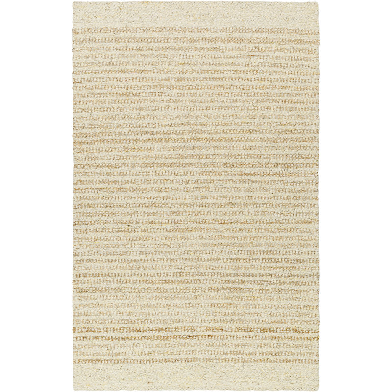 Adryon Hand Tufted Striped Indoor Rug, Rectangle 9' x 12'